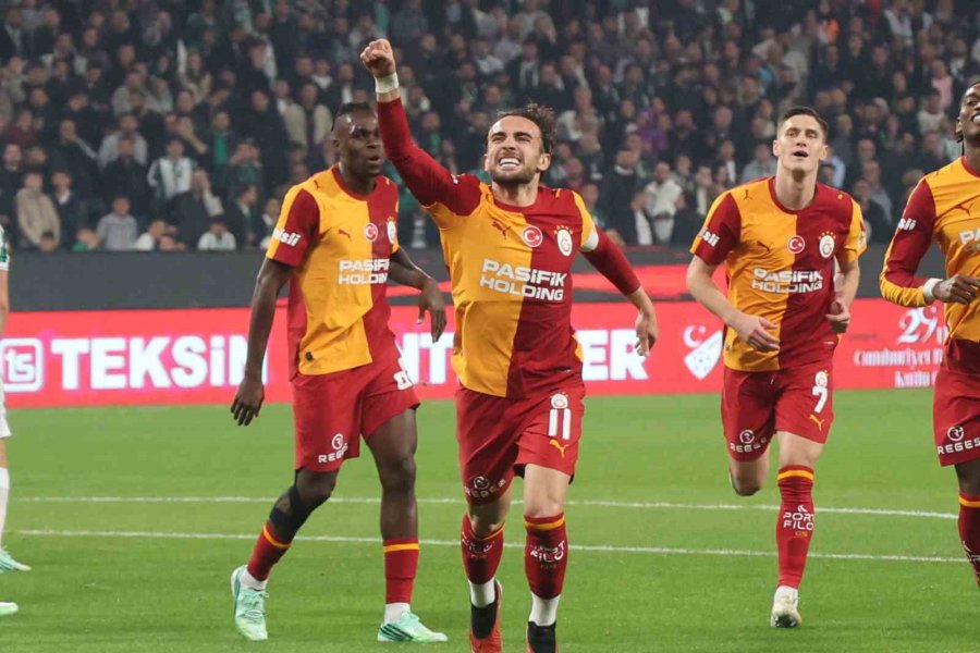 Trendyol Süper Lig: Konyaspor: 0 - Galatasaray: 2 (ilk Yarı)