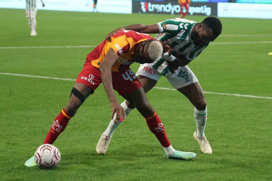 Trendyol Süper Lig: Konyaspor: 0 - Galatasaray: 4 (maç Sonucu)