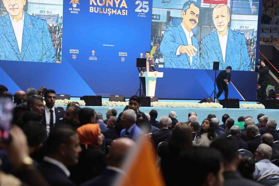 Bakan Murat Kurum: "ülkemiz, Diplomaside, Şehircilikte, Çevre Politikalarında, Küresel Meselelerde Söz Sahibi"