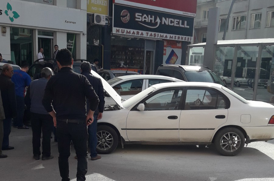 araç patlama karaman