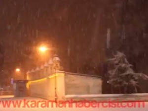 Mart Ayında Kar Yağışı