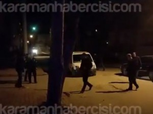 Karaman'da sopalı kavga
