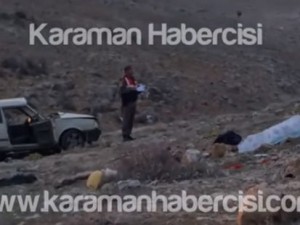 Dereköy (Fisandun) Yolunda Feci Kaza
