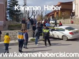 Karaman’da Feci Kaza