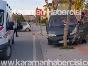 Karaman Fatih Lisesi onu trafik kazasi