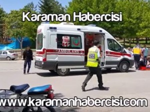 Otomobil ile Motosiklet Kazası