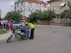 Karaman Cumhuriyet Mahallesi Trafik Kazası