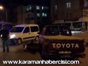 Karaman’da Trafik Kazası