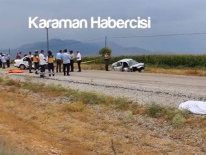 Mesudiye Yolunda Trafik kazası