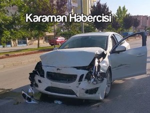 Ağalar Harmanında 3 Araçlı kaza