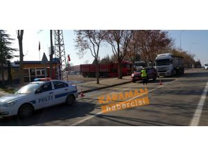Karaman Emniyetinden Kış Lastiği Denetimleri