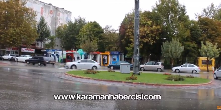 Karaman'da Yağmurlu Hafta Sonu