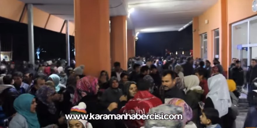 Karaman Otogar Asker Uğurlama