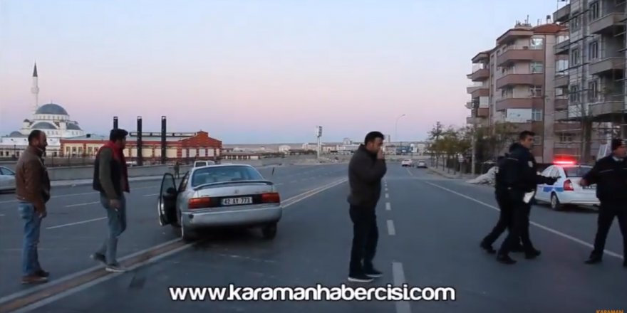 Hastane yolu köprü sonrası kaza