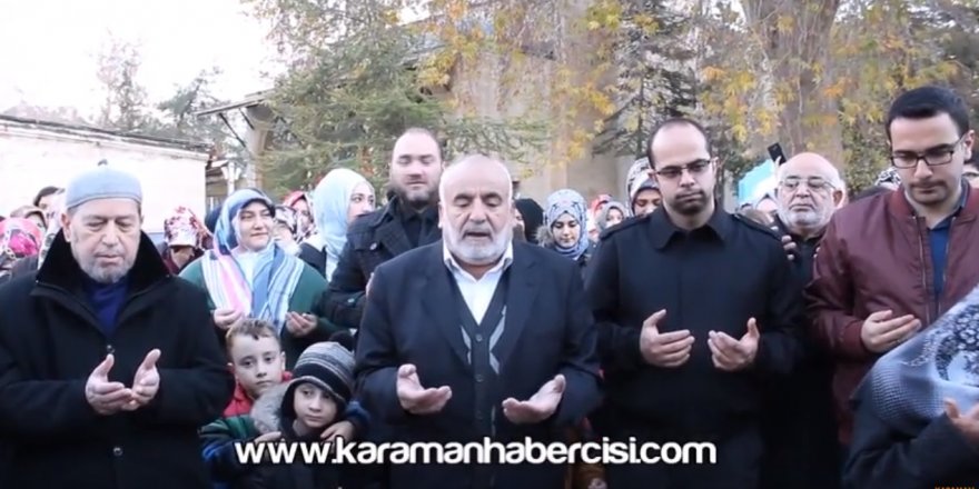 Karaman'da Umre Hacıları Uğurlandı