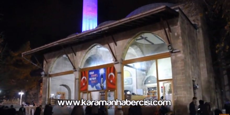 Karaman Aktekke Cami Mevlid Programı