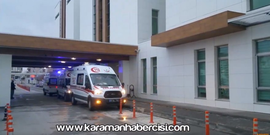 Karaman Soba Zehirlenmesi