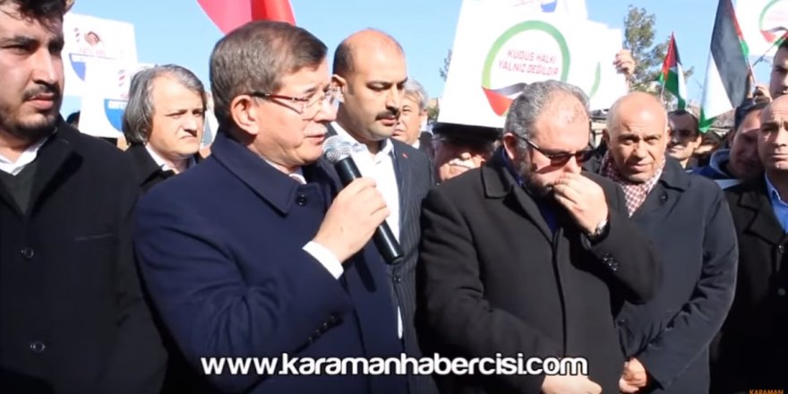 Ahmet Davutoğlu Kudüs Açıklaması