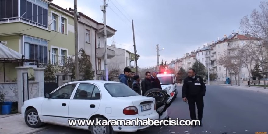 Mümine Hatun Mahallesi Trafik Kazası