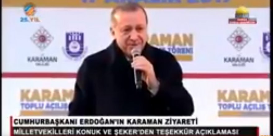 Recep Konuk Ve Recep Şeker’den Cumhurbaşkanı Erdoğan’a Ve Karamanlılara Teşekkür