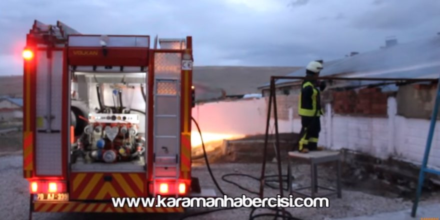 Urgan Mahallesi Yangın