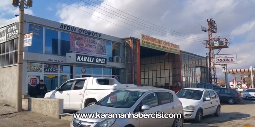 Karamanlı Esnaftan Afrin Şehidi İçin İcra Başlatan Avukata Protesto