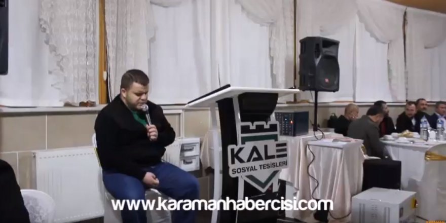 Karaman Şoförler ve Otomobilciler Odası Başkan Adayı Ali Irılmazkol