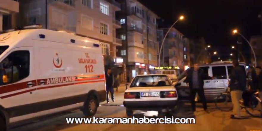 Vergi Dairesi Önü Trafik Kazası