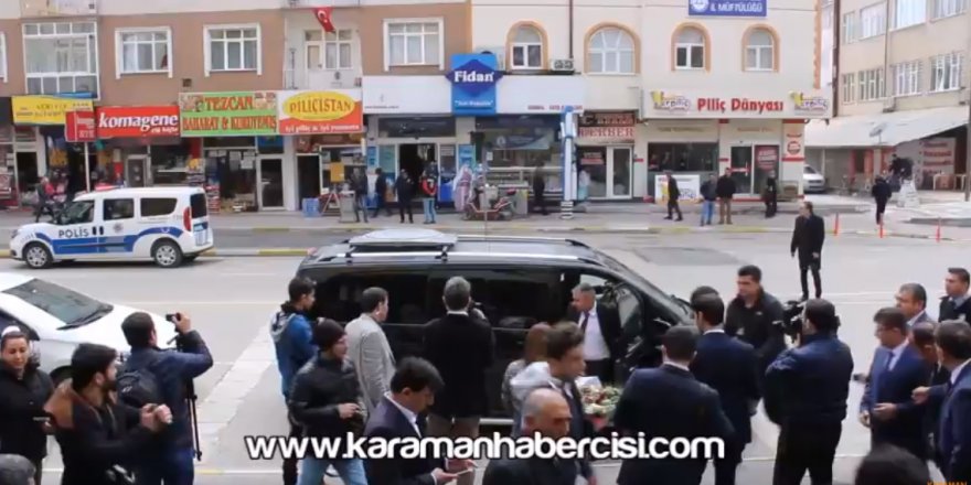 Çevre ve Şehircilik Bakanı Mehmet Özhaseki Karaman Temasları