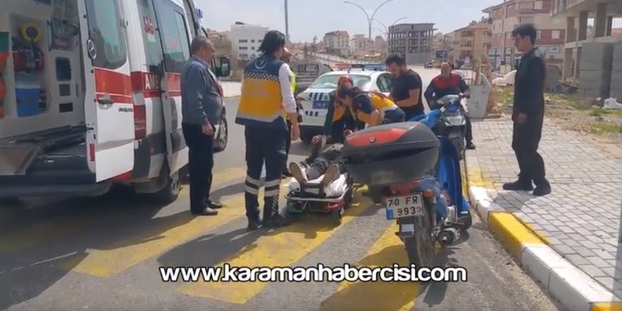 Karaman Sanayi Köprülü Kavşak Trafik Kazası