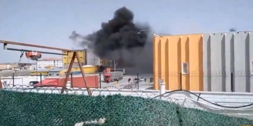 Karaman Organizesinde Tır Yangını