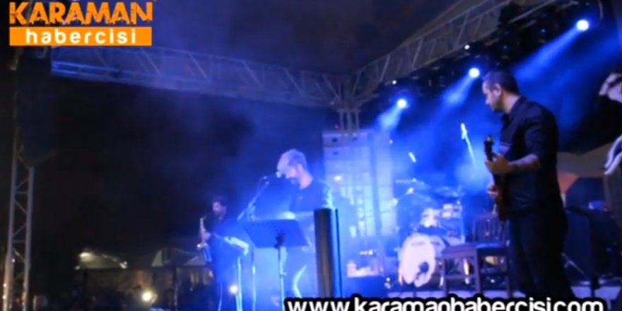 Manuş Baba Karaman’da Sahne Aldı