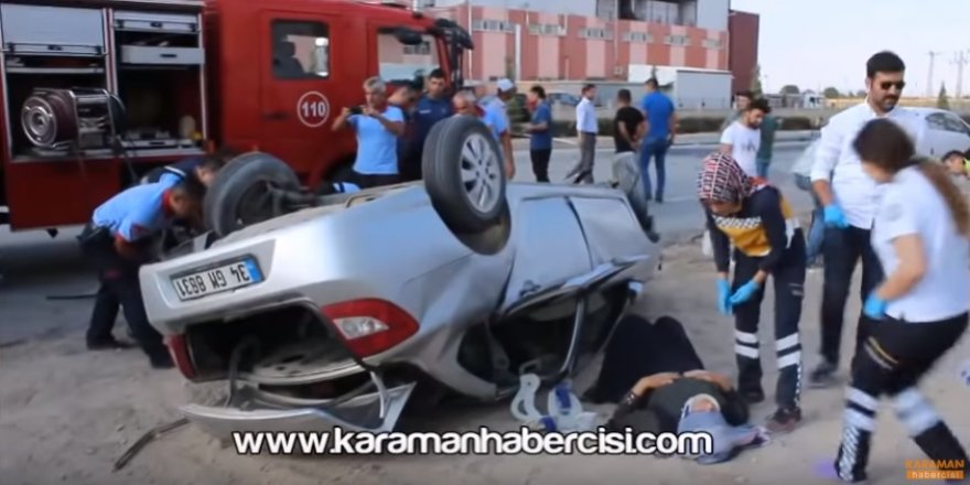 Karaman Ereğli Yolu Trafik Kazası