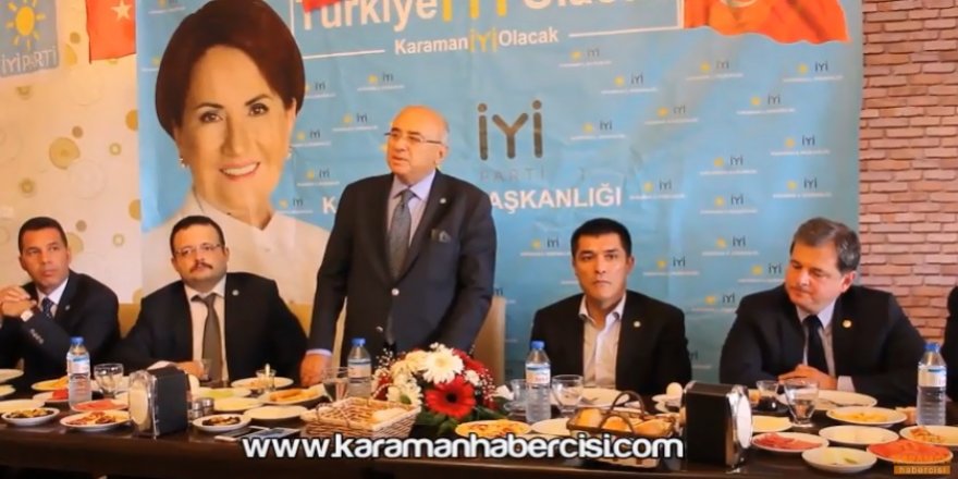 İyi Parti Heyeti Karaman Temasları