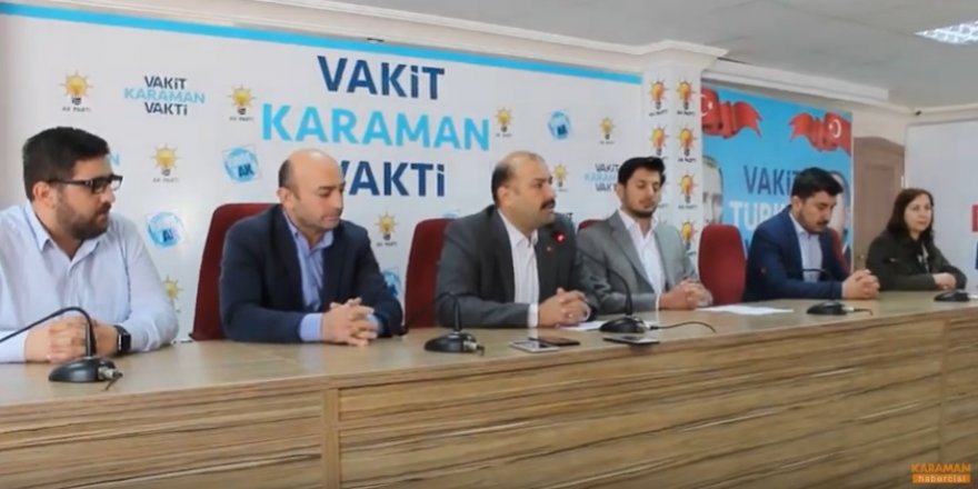 AK Parti Karaman İl Başkanı Mehmet Er