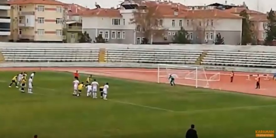Karaman Belediyespor Ankara Çubukspor penaltı atışı