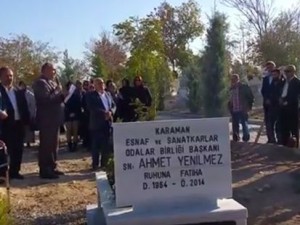 Ahmet Yenilmez Karaman'da Anıldı