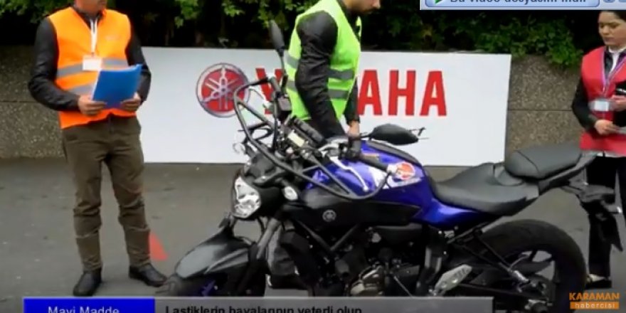 MTSK Motosiklet Direksiyon Uygulama Sınavı