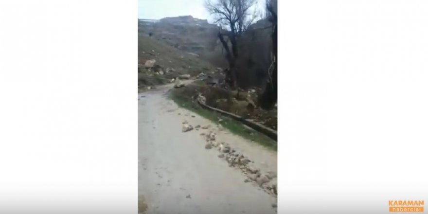 Karaman Güldere Köyü Heyelan