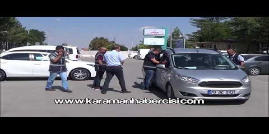 Karaman'da aranan şahıs yakalandı