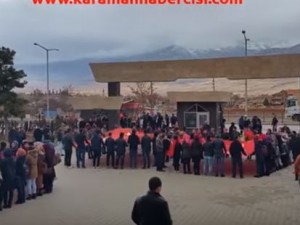 Kazımkarabekir Teröre Lanet Yürüyüşü