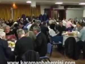 Hollanda Karaman Çataklılar Derneği Arabaşı Gecesi