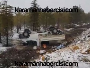 Karaman Mut Yolu Trafik Kazası